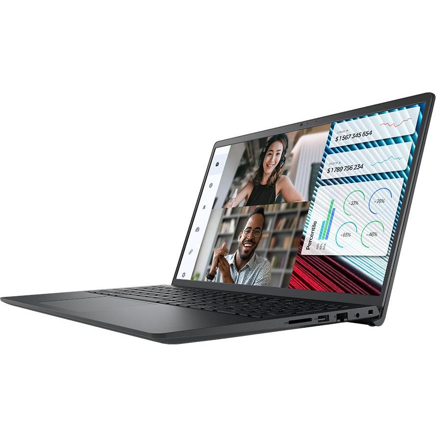 Dell Vostro 3520, 15.6" FHD (1920x1080), Intel Core i5-1235U (12MB, 4.4GHz), 16GB (2x8GB) DDR4, M.2 512GB PCIe, Intel Iris Xe, WiFi, BT, HDMI, 2xUSB 3.2, USB 2.0, RJ-45, Cam, Mic, Backlit kb, Ubuntu, - Slika 3