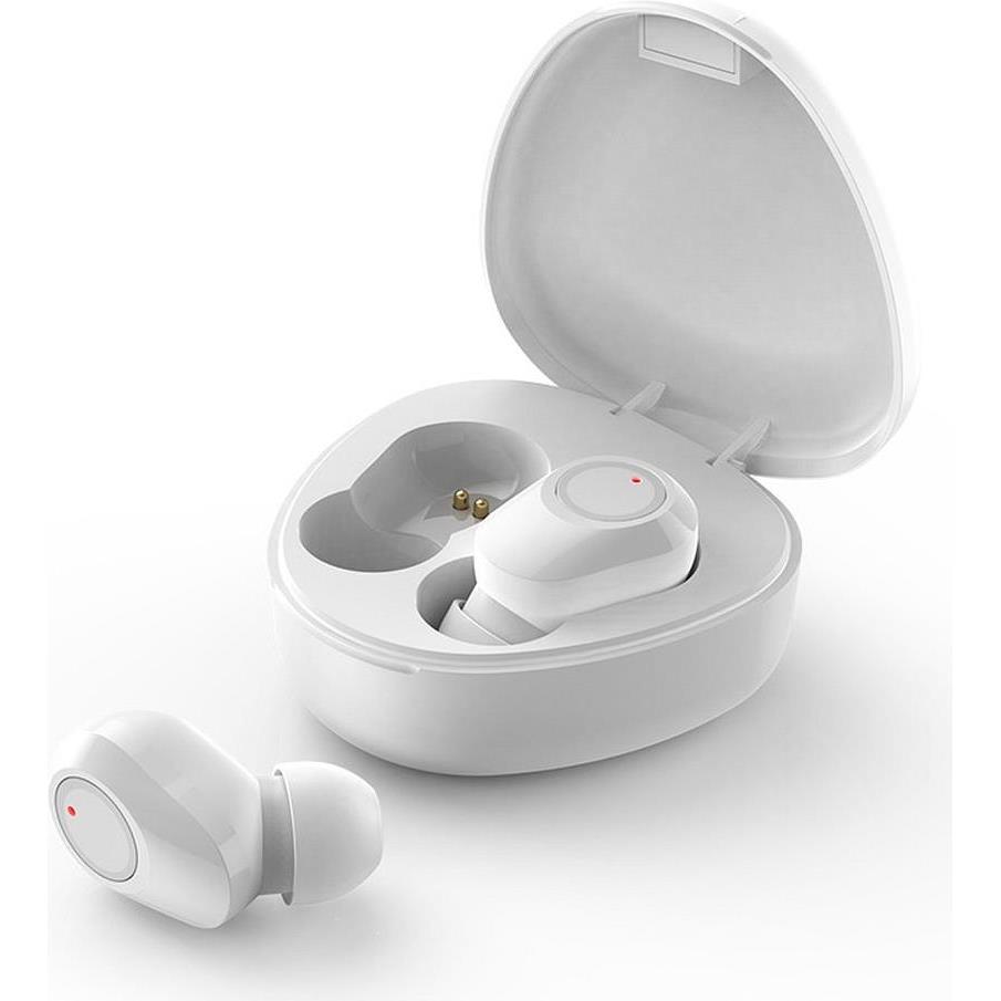 Wireless headset stereo TWS M9 + docking station white - Slika 2