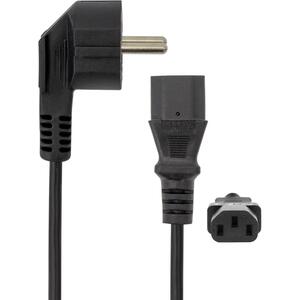 KABEL C-13 PC - SCHUKO POWER, 2 m / RETAIL