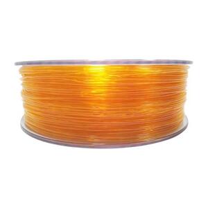 Filament for 3D, PET-G, 1.75 mm, 1 kg, orange tran, PETG transp. orange