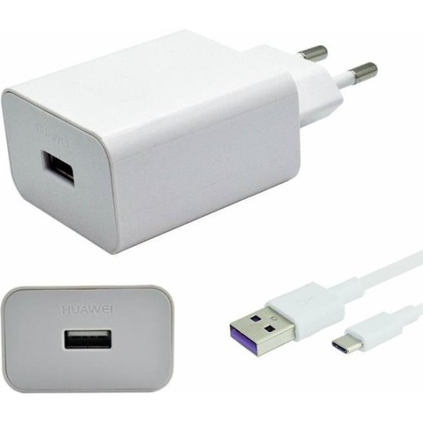 KUĆNI PUNJAČ ORIGINAL ZA HUAWEI HW-100400E00 40W SUPER CHARG+KABEL TIP C BULK.