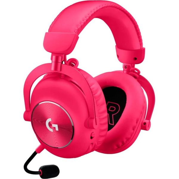 LOGITECH G PRO X2 LIGHTSPEED Wireless Gaming Headset - Blue Mic - MAGENTA, 981-001275