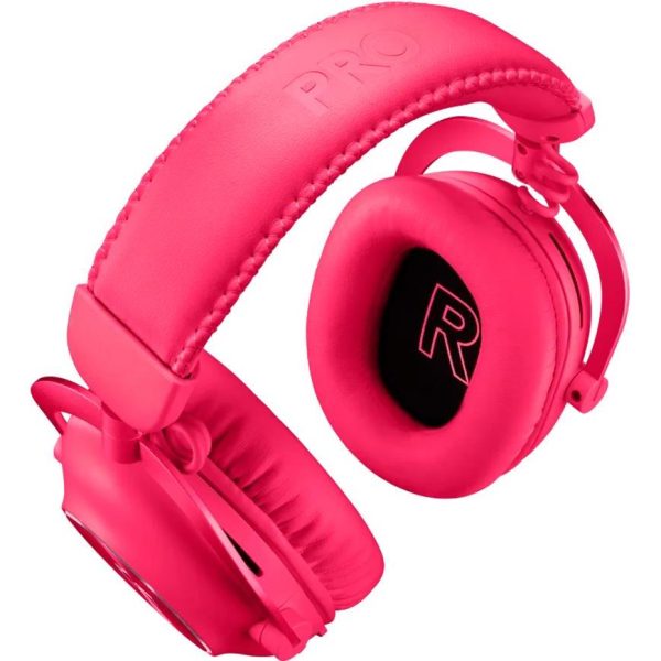 LOGITECH G PRO X2 LIGHTSPEED Wireless Gaming Headset - Blue Mic - MAGENTA, 981-001275 - Slika 2