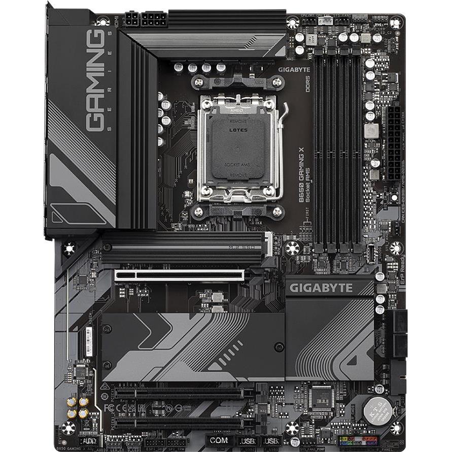 GIGABYTE Mainboard Desktop B650 GAMING X (AM5, 4xDDR5 128, 1x PCI-E 4.0 x16x16, 2x PCI-E 3.0 x16x1, 4x SATA, 3x M.2 PCIe 4.0, 3x USB Gen1, 1x USB Gen2, 3x USB 2.0, B650 GAMING X - Slika 2