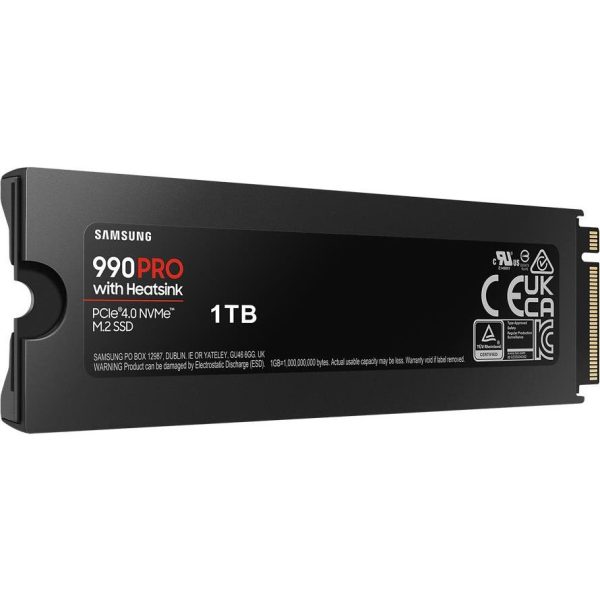 Samsung SSD 1TB M.2 PCIEx4 PCI Gen4.0 990 Pro with Heatsink 600 TBW 5 yrs - Slika 2