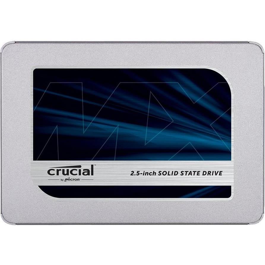 Crucial® MX500 4000GB SATA 2.5” 7mm (with 9.5mm adapter) SSD, EAN: 649528906472