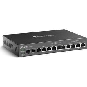 TP-Link ER7212PC Omada Gigabit VPN Router with PoE+ Ports and Controller Ability, 2× G SFP WAN/LAN Port, 1× G RJ45 WAN Port, 1× G RJ45 WAN/LAN Ports, 8× G PoE+ RJ45 LAN ports, 802.3at/af, ER7212PC