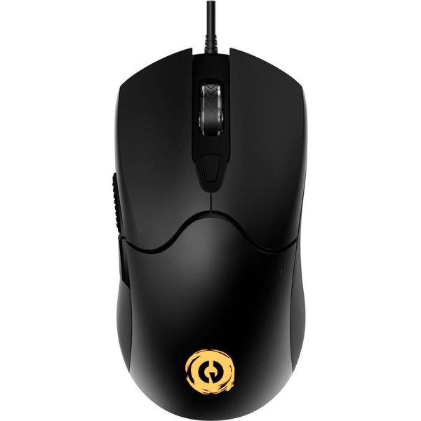 CANYON Accepter GM-211, Optical gaming mouse, Instant 725, ABS material, huanuo 5 million cycle switch, 1.65M braided cable with magnet ring, weight: 113g, Size: 125*64*39mm, Black, CND-SGM211