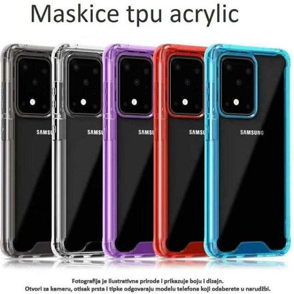 MASKICA +CLASS TPU ACRYLIC ZA SAMSUNG S21 FE 5G, G990B PLAVA - Slika 2