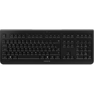 Cherry KW 3000 tiha bežična tipkovnica, crna, JK-3000GB-2
