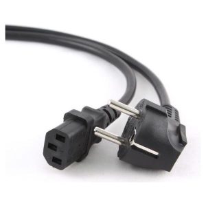 Gembird Power cord (C13), VDE approved, 5m
