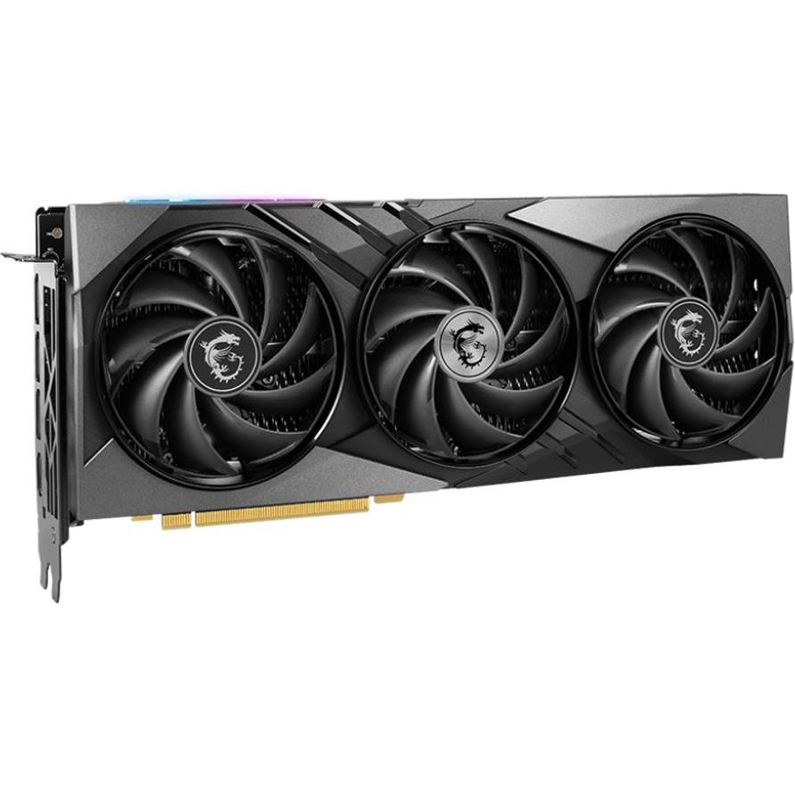 MSI Video Card Nvidia GeForce RTX 4070 SUPER 12G GAMING X SLIM (12GB GDDR6X/192bit, 3xDP, 1xHDMI, 1x 12VHPWR), RTX 4070 SUPER 12G GAMING X SLIM - Slika 4