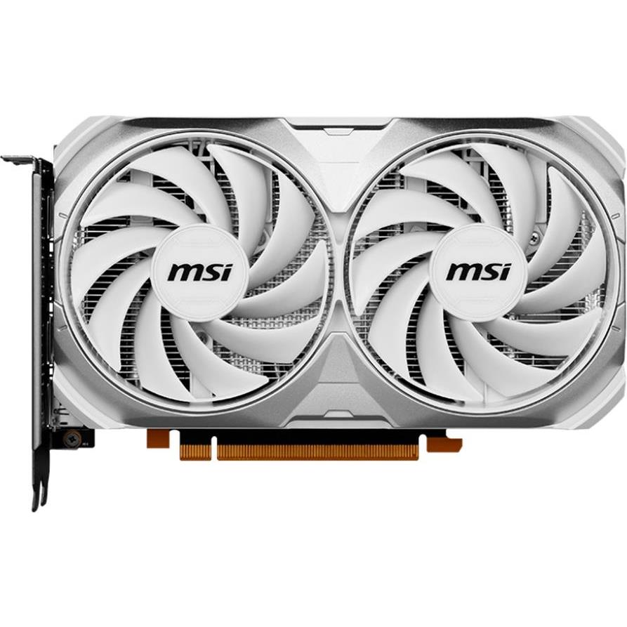 MSI Video Card Nvidia GeForce RTX 4060 VENTUS 2X WHITE 8G OC, 8GB GDDR6, 128bit, Boost: 2490 MHz, 3072 CUDA Cores, PCIe 4.0, 3x DP 1.4a, HDMI 2.1a, RAY TRACING, Dual Fan,RTX_4060_VENTUS_2X_WHITE_8G_OC - Slika 2