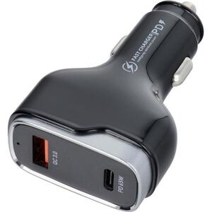 Auto punjač USB QC 3.0 18W + Type C PD 65W CC53-1A1C (Total 83W)