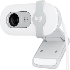 LOGITECH Brio 100 Full HD Webcam - OFF-WHITE - USB 960-001617