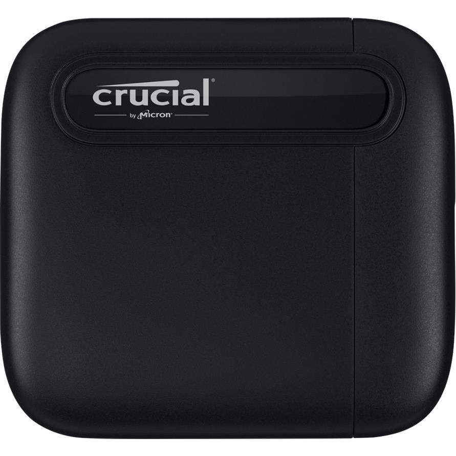 Crucial® X6 500GB Portable SSD, CT500X6SSD9