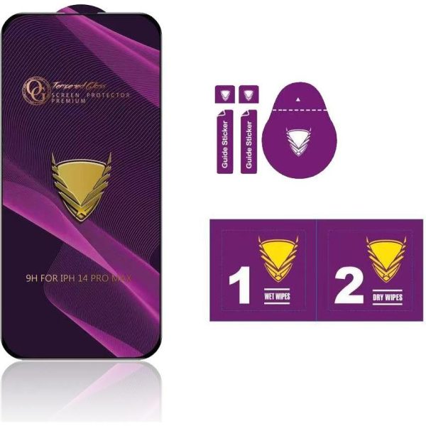 Tempered Glass OG Premium for Samsung Galaxy S24 black frame