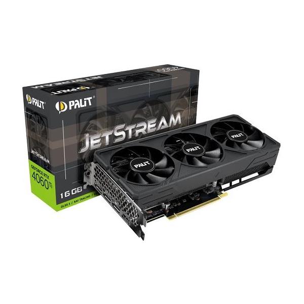 Palit GF RTX4060Ti JetStream, 16GB GDDR6 NE6406T019T1-1061J