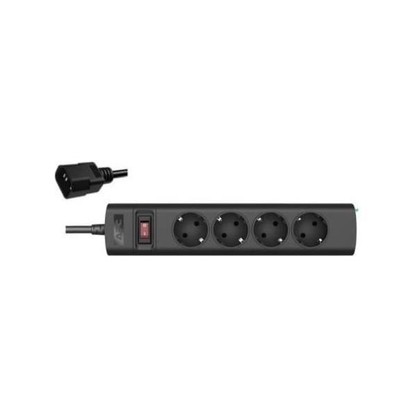 APC Power Strip IEC C14 to 4 Outlet Schuko(CEE7/3)
