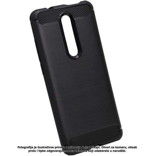 MASKICA +CLASS TPU KARBON MAT ZA SAMSUNG A32 5G, A326 CRNA