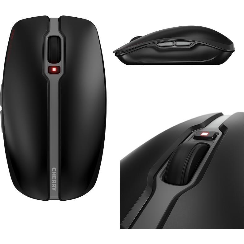 Cherry Stream Desktop tiha bežična tipkovnica + miš, crna - Slika 3