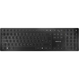 Cherry KW 9100 SLIM bežična/BT tipkovnica, AES-128 enkripcija, crna