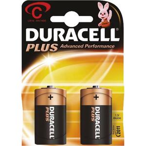 Baterija alkalna 1,5V C Basic pk2 Duracell LR14 blister
