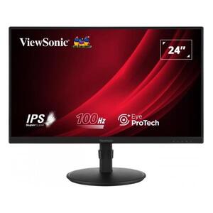ViewSonic Monitor VG2408A 23.8" 1920x1080, IPS, 100Hz, VGA, HDMI, DP, Speakers