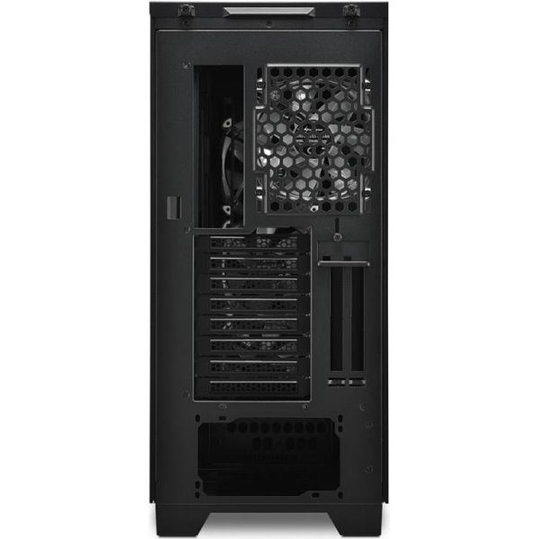 Sharkoon ELITE SHARK CA300T Tower E-ATX kućište bez napajanja, prozirne bočne stranice, prednji/stražnji RGB ventilatori 4×120mm, crno - Slika 5