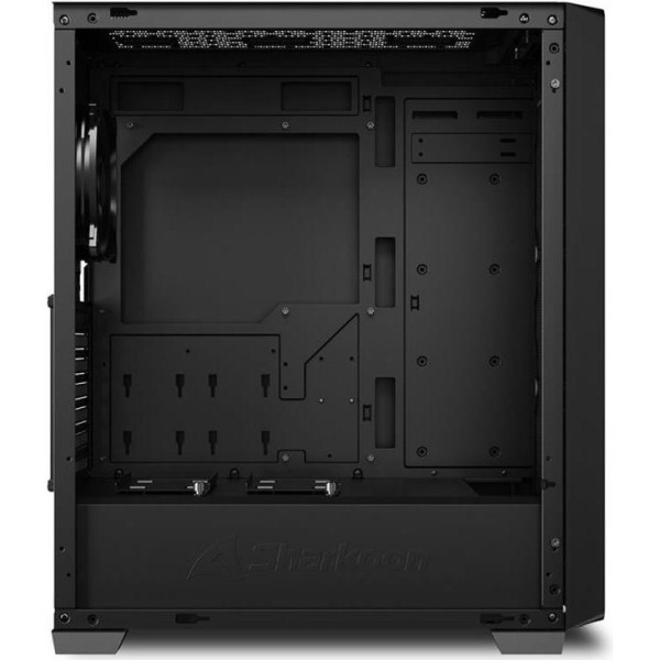 Sharkoon VS8 Midi-Tower ATX kućište bez napajanja, stražnji ventilator 1×120, crno