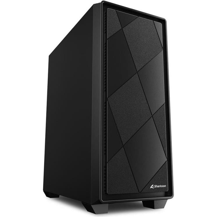 Sharkoon VS8 Midi-Tower ATX kućište bez napajanja, stražnji ventilator 1×120, crno - Slika 6