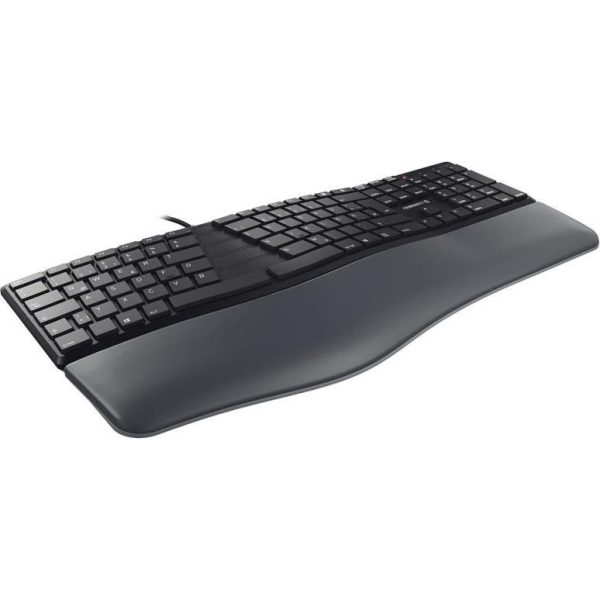 Cherry KC 4500 ergonomska tipkovnica, USB, crna - Slika 4