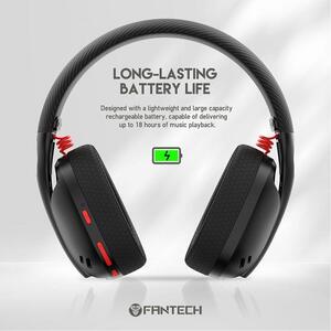 BLUETOOTH STEREO SLUŠALICE FANTECH BT5.2, WI-FI 2.4G, TIP C TAMAGO WHG01 CRNE