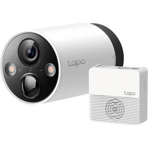 TP Link Tapo C420 Camera + Tapo H200 Hub, Resolution 2K QHD, 113° Viewing Angle, Night vision, Net. Protocol:TCP/IP, ICMP, DNS, HTTPS, TCP, UDP, Wi-Fi IEEE 802.11b/g/n, 2.4 GHz, WPA/WPA2-PSK, microS