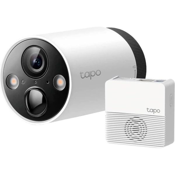 TP Link Tapo C420 Camera + Tapo H200 Hub, Resolution 2K QHD, 113° Viewing Angle, Night vision, Net. Protocol:TCP/IP, ICMP, DNS, HTTPS, TCP, UDP, Wi-Fi IEEE 802.11b/g/n, 2.4 GHz, WPA/WPA2-PSK, microS