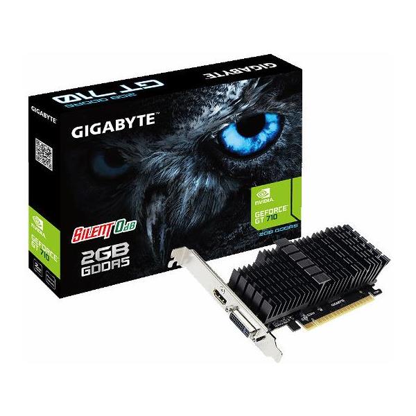 Gigabyte GF N710, 2GB DDR5, HDMI, DVI, DX12 GVN7105S2L-00-G