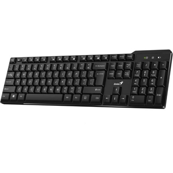 Genius KB-7100X, bežična tipkovnica, crna