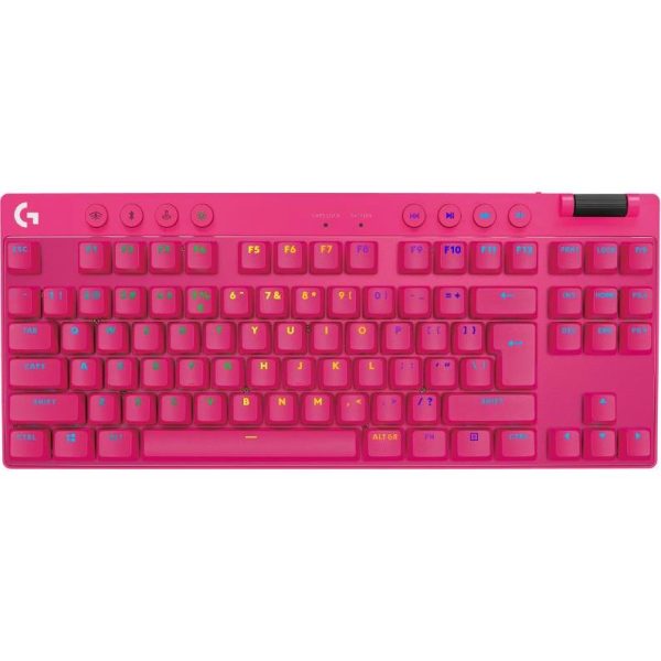 Logitech G PRO X TKL LIGHTSPEED, magenta 920-012159