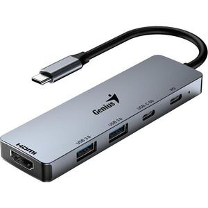 Genius UH-500, 5-u-1 USB hub, 31240003400