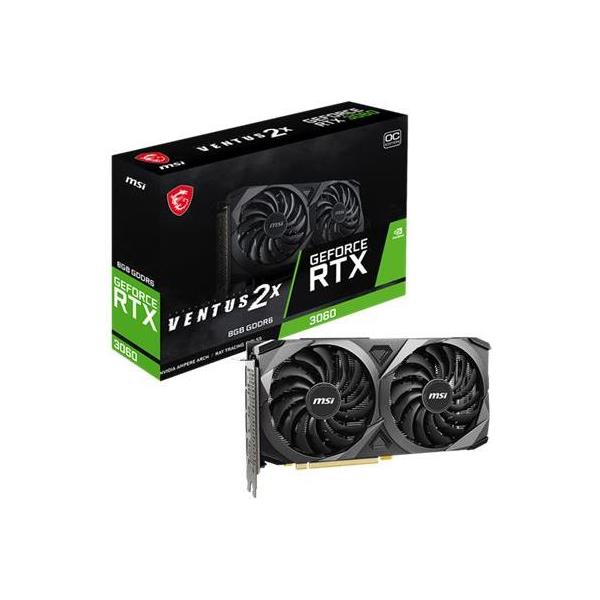 Grafička kartica VGA MSI RTX 3060 VENTUS 2X 8G OC 912-V397-644, 912-V397-644