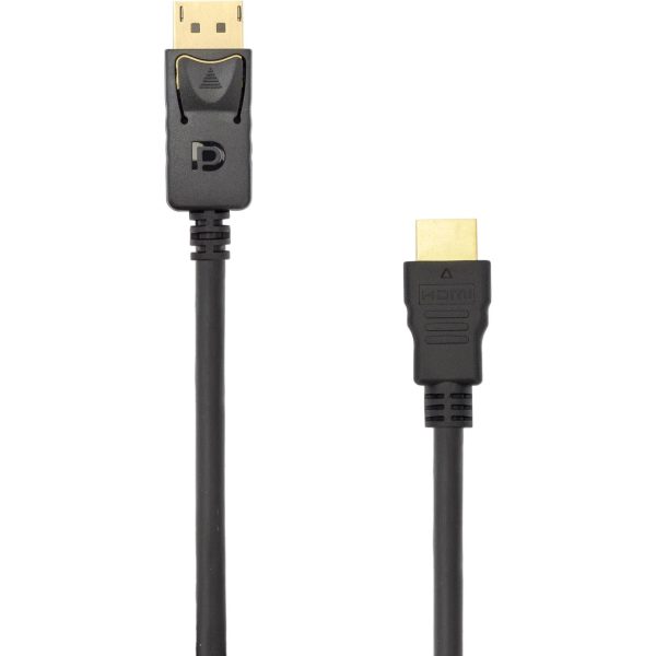 KABEL DP Muški - HDMI Muški 2 m / RETAIL, DP-HDMI-2/R