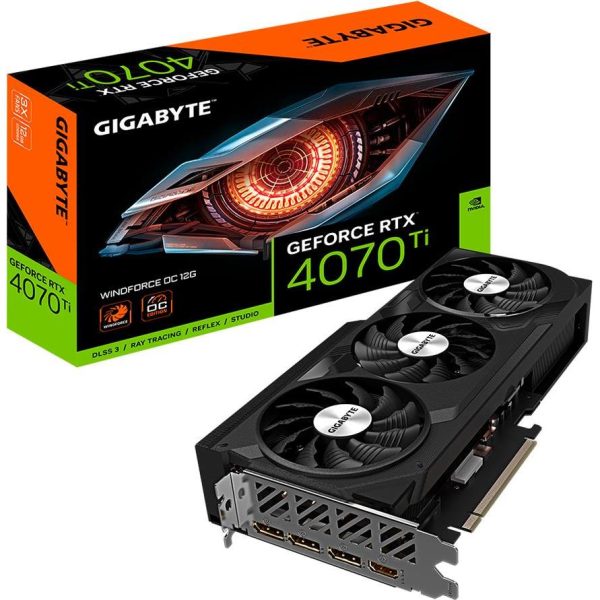 GIGABYTE Video Card NVIDIA GeForce RTX 4070 TI GV-N407TSWF3OC-16GD, GV-N407TSWF3OC-16GD - Slika 2