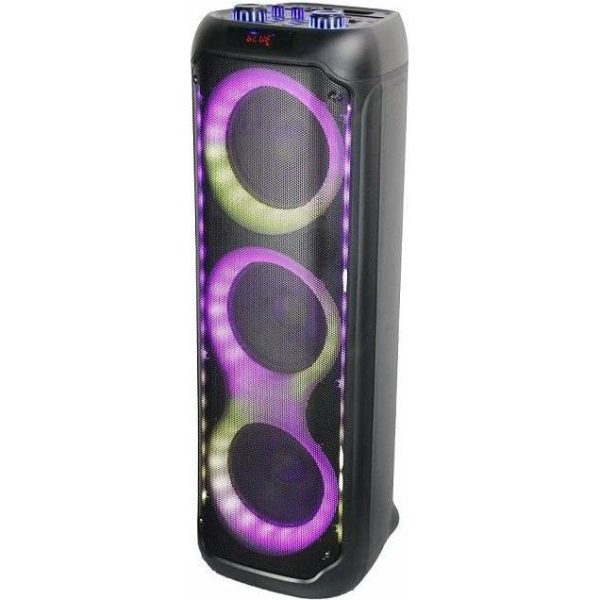 ZVUČNIK +CLASS SUPERSOUND KARAOKE BLUETOOTH S8881-S S BEŽIČNIM MIKROFONOM , ZVUBLU201