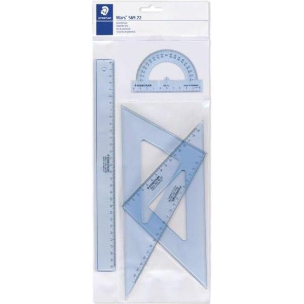 Geometrijski set 1/4 Staedtler 569 22 blister, 000053030