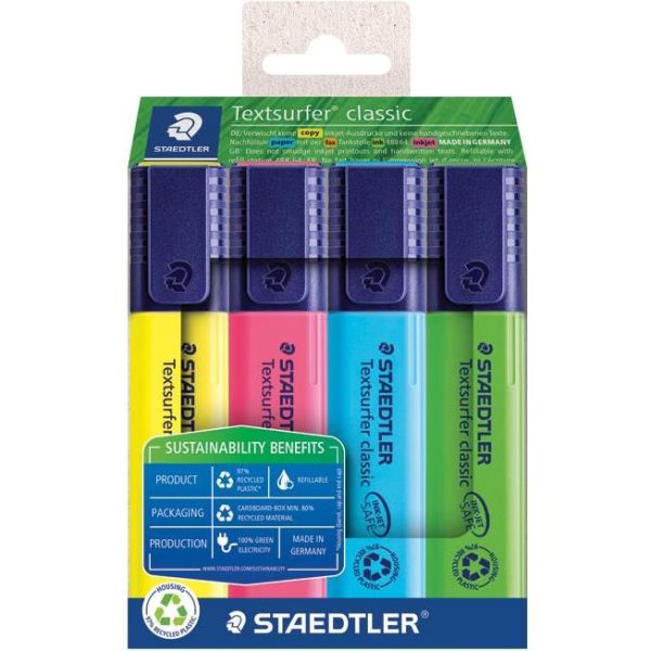 Signir 1-5mm classic reciklirani Staedtler 364 RC4 4boje