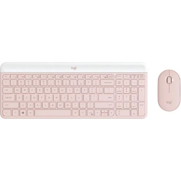 LOGITECH MK470 Slim Wireless Combo - ROSE - US INT'L