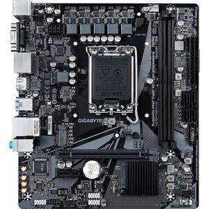 GIGABYTE MB H610 (LGA 1700), 2x DDR5 up to 64GB, 1x PCI-Ex16x16, 1x PCI-Ex1, 4x SATA, 1x M.2, 4x USB 3.2 Gen1, 4x USB 2.0/1.1, internal 4x USB 2.0/1.1, 1x HDMI 2.0, 1x DP, Realtek GbE LAN 1Gbps/100Mbp