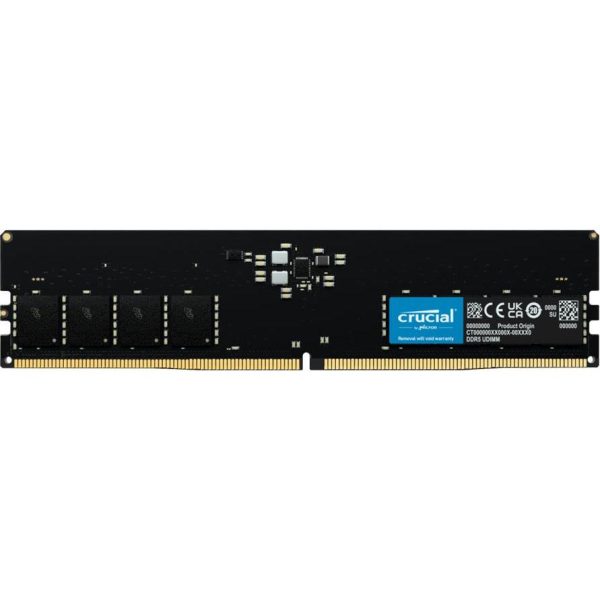 Crucial 32GB DDR5-5600 UDIMM CL46 (16Gbit), CT32G56C46U5