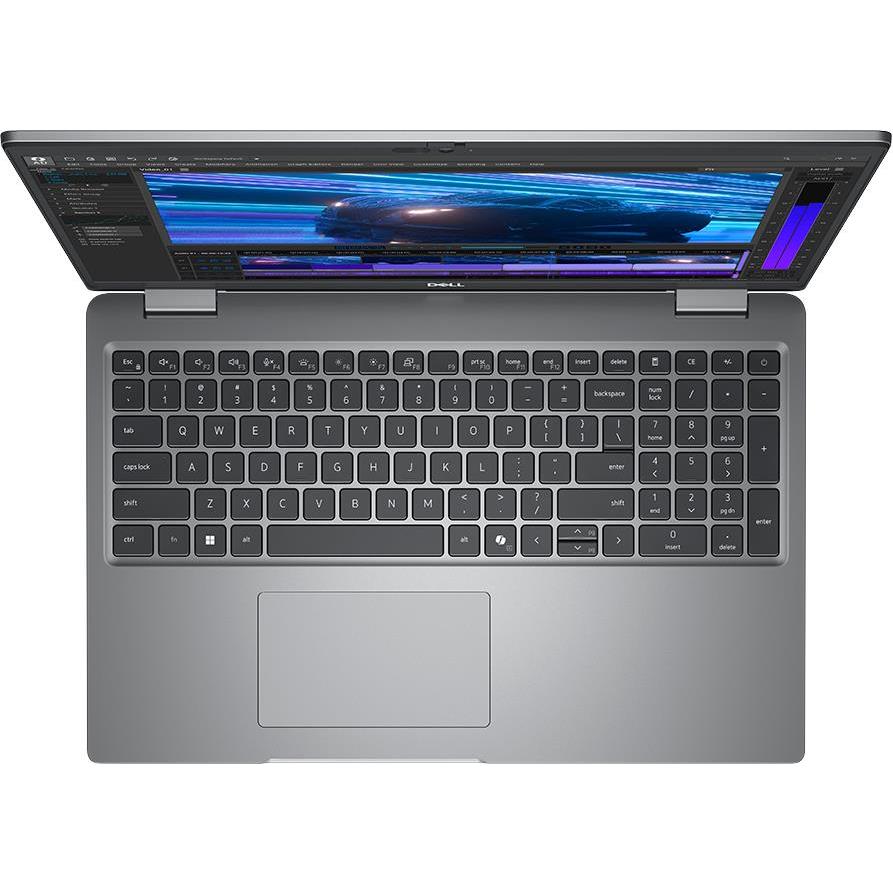 Dell Mobile Precision 3591,15.6" FHD (1920x1080),Intel Core Ultra 7 155H vPro (24MB, 16C/22T, 4.8GHz),32GB (1x32GB) DDR5 5600MT/s,M.2 1TB PCIe,NVIDIA RTX 1000 6GB,WiFi,BT,HDMI,2xTHB4,2xUSB-A,RJ-45,FHD