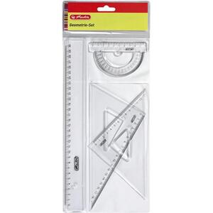 Geometrijski set 1/4 Herlitz 8700403 blister
